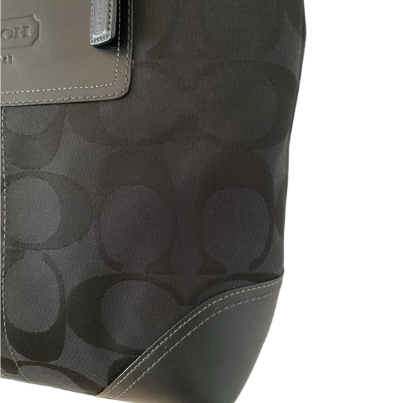 COACH GALLERY Women’s Bag Signature Beaded Tote/Shoulder Vintage Rare - Picture 13 of 14